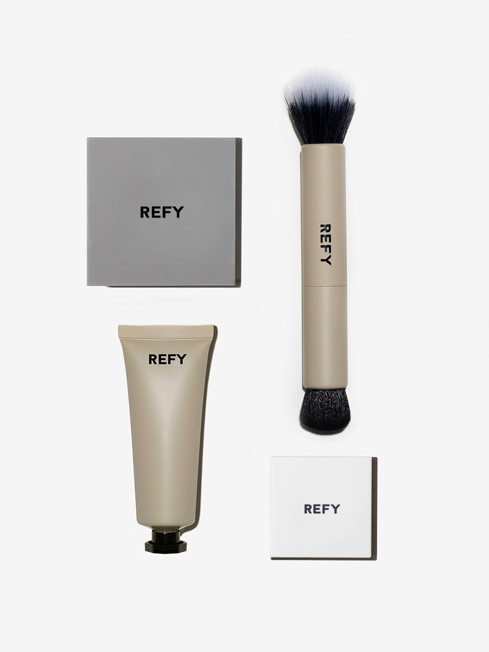 Face Collection + Duo Brush | Bronzer, Blusher & Highlight | REFY